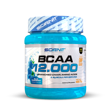 BCAA 12000 - 457 g - Aminoácidos ramificados en polvo, en 2 increibles sabores
