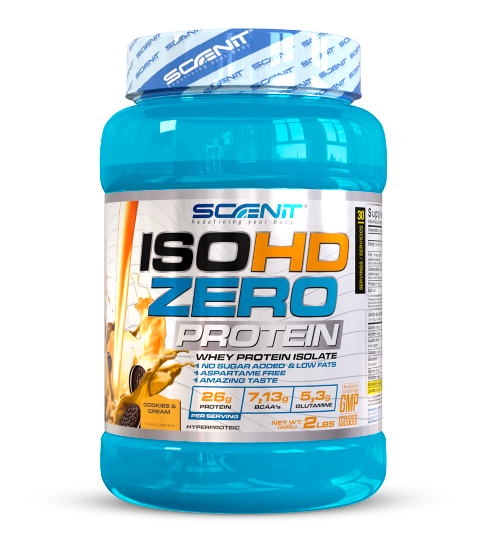 ISOHD Zero Protein - 100% proteína whey isolate - Scenit Nutrition