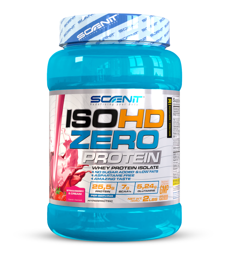 ISOHD Zero Protein - 100% proteína whey isolate - Scenit Nutrition