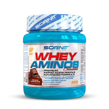 Whey Aminos - Aminoácidos masticables saborizados con proteína