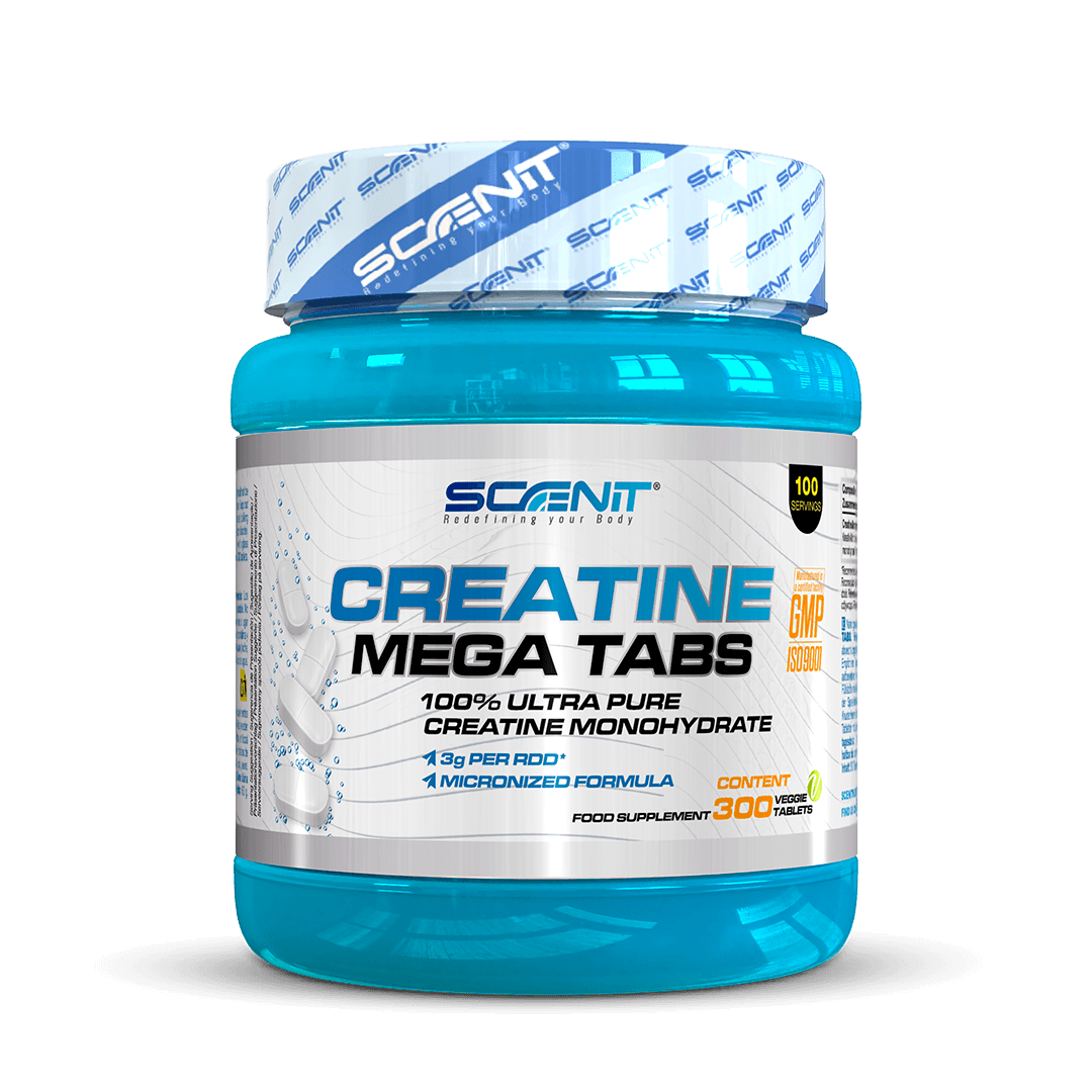 Creatine Mega Tabs - 300 comprimidos - Creatina Monohidratada tabletas