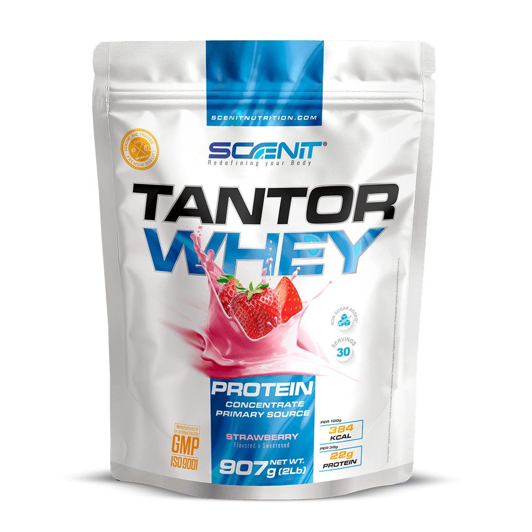 Tantor Whey Protein - Proteína whey reforzada con creatina y taurina