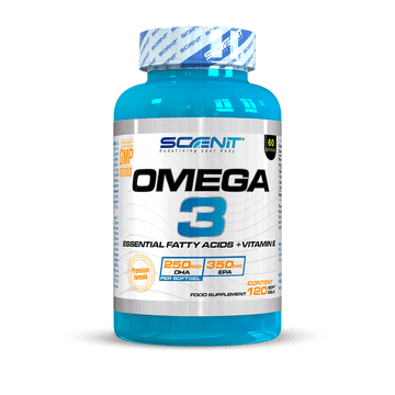 Omega 3 Premium + Vitamina E (2000 mg por dosis) - Alto contenido de 700 mg EPA, 500 mg DHA