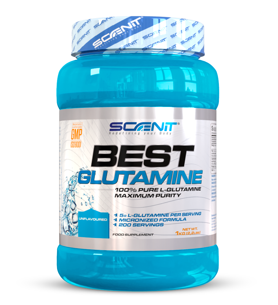 Best Glutamine - Glutamina en polvo (300 g, 500 g, 1 kg) - Scenit Nutrition