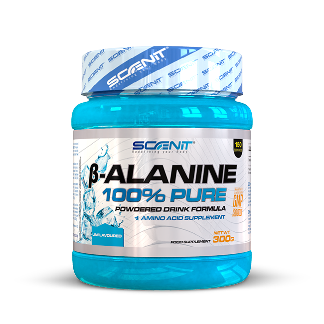 Beta Alanine 100% pure - 300 g - Beta alanina en polvo sin sabor - Scenit Nutrition