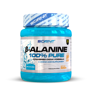 Beta Alanine 100% pure - 300 g - Beta alanina en polvo sin sabor - Scenit Nutrition