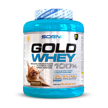 Gold Whey 100% - 2 kg - 100% whey protein de alta calidad - Scenit Nutrition