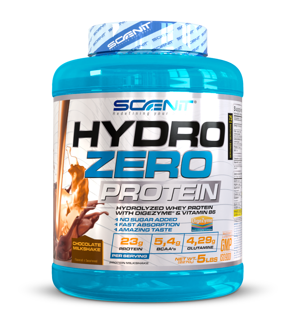 Hydro Zero Protein - Proteina hidrolizada - whey protein, proteinas whey para el desarrollo muscular - Scenit Nutrition