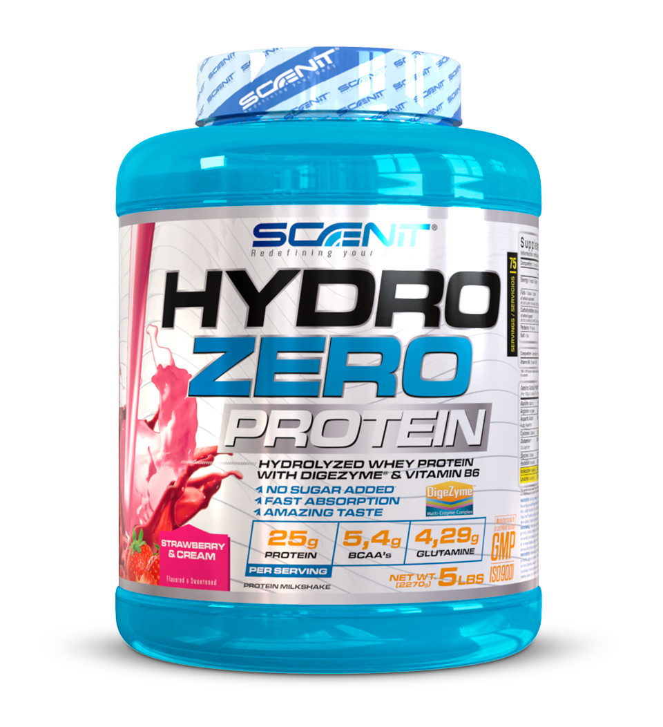 Hydro Zero Protein - Proteina hidrolizada - whey protein, proteinas whey para el desarrollo muscular - Scenit Nutrition