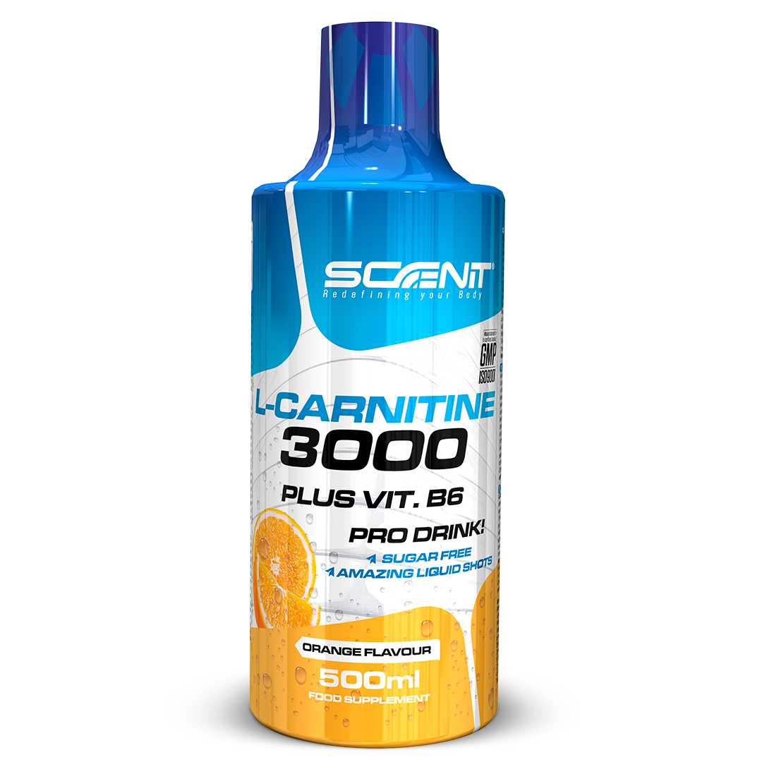 L-Carnitine 3000 + Vitamin B6 Scenit - 500 ml - 5 incredible flavors L-Carnitine 3000 + Vitamin B6 Scenit - 500 ml - 5 incredible flavors