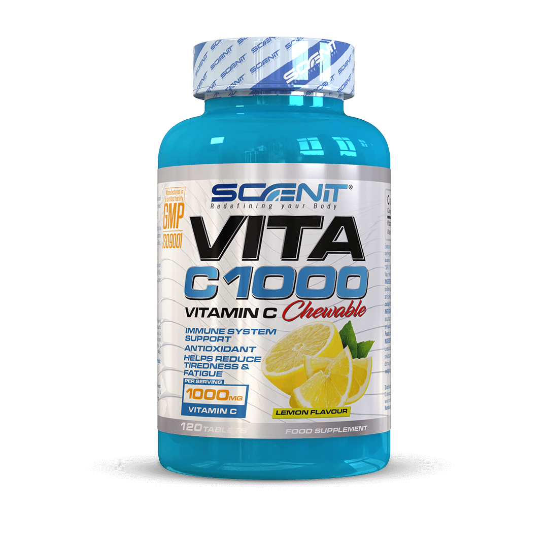 VITA C 1000 - Vitamina C de 1000 mg en pastillas masticables con sabor