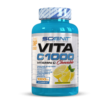 VITA C 1000 - Vitamina C de 1000 mg en pastillas masticables con sabor