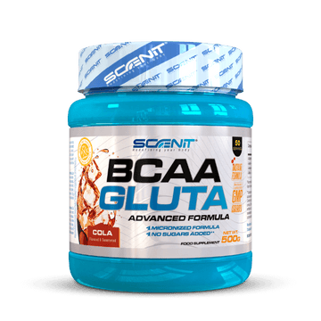 BCAA GLUTA (500 g y 1 kg) - Aminoácidos ramificados en polvo, en 3 sabores